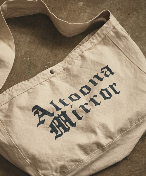 ALL RUNS トートバッグ Canvas News Paper Bag メンズ