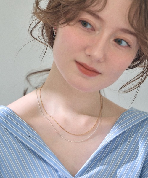 Jolie Toujours ネックレス 「silver925」バリコンチェーンGP