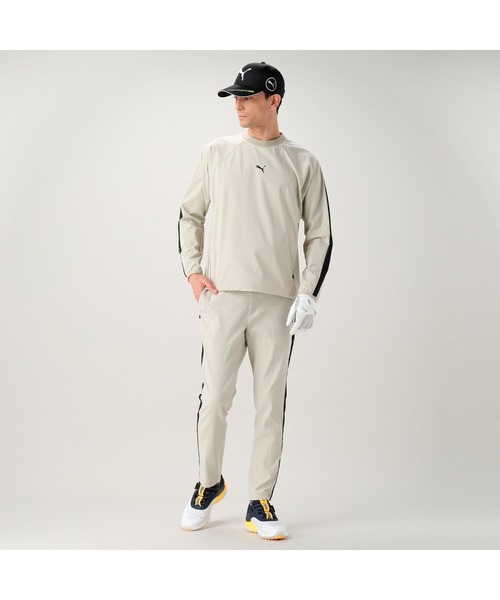 プーマゴルフ　メンズ　ブルゾン　Mサイズ PUMA ブルゾン アウター プーマ メンズ ゴルフ PF ストレッチ