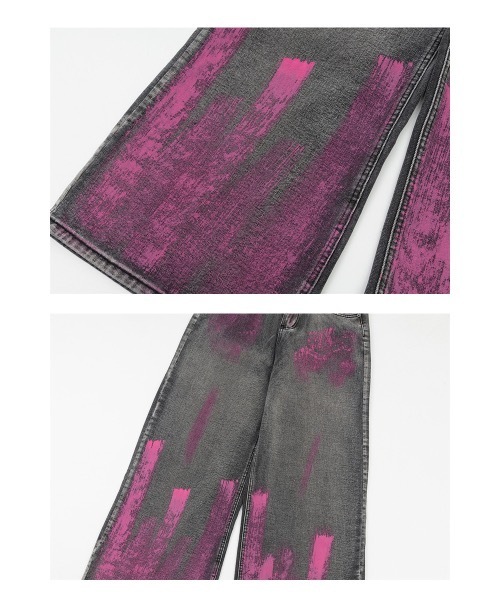 ★LUVISTRUE★AM POISON PANTS(BROWN)★正規品/韓国直送料込 アットマーベラス At Marvelous ロングパンツ ズボン ダボパン