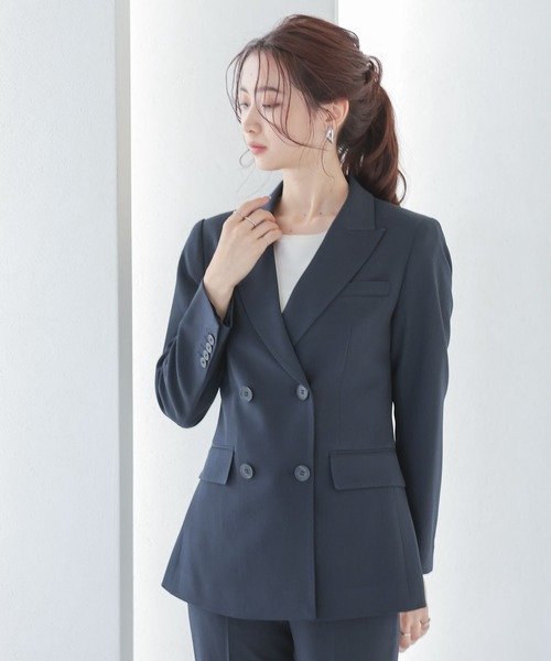レディーススーツ セットアップ ドレスプラス DRESS+ セットアップ レディーススーツ ジャケット