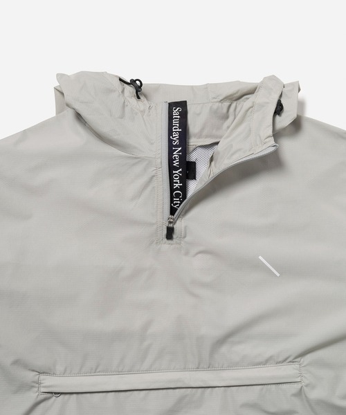 ナイロンジャケット PERTEX QUANTUM AIR Packable Quarter Zip Hoodie
