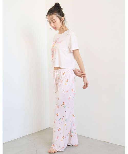 SNIDEL HOME パジャマ ルームウェア カクテルTシャツ