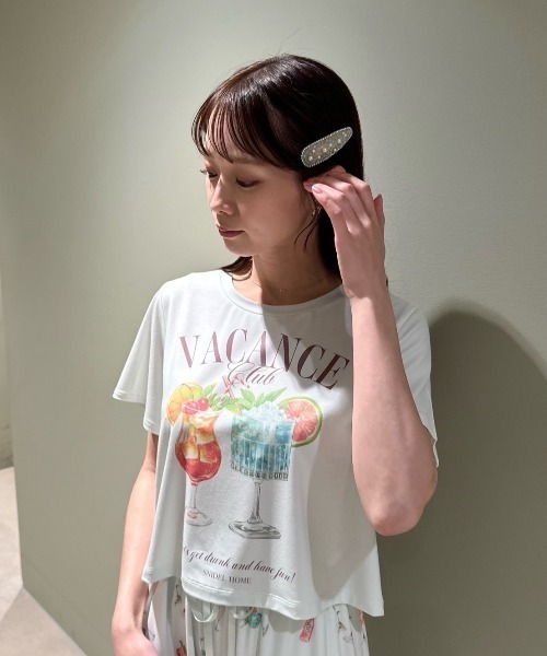 SNIDEL HOME パジャマ ルームウェア カクテルTシャツ