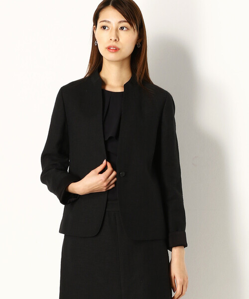 K.T KIYOKO TAKASE ジャケット ノーカラージャケット 「セットアップ  
