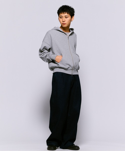 THE BOLDMAN パーカー Doublezip parker / ダブルジップパーカー