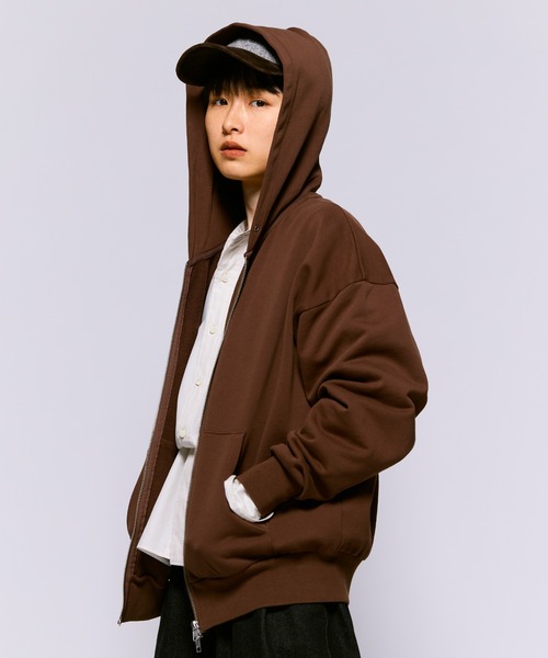 THE BOLDMAN パーカー Doublezip parker / ダブルジップパーカー