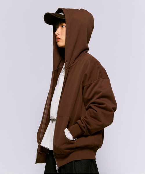 THE BOLDMAN パーカー Doublezip parker / ダブルジップパーカー