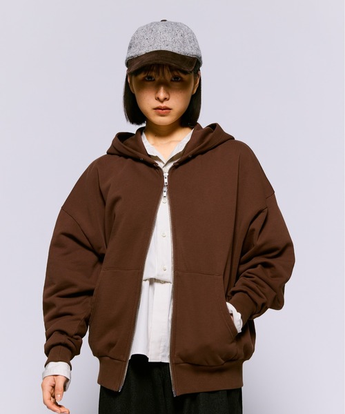THE BOLDMAN パーカー Doublezip parker / ダブルジップパーカー