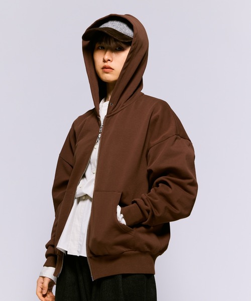 THE BOLDMAN パーカー Doublezip parker / ダブルジップパーカー