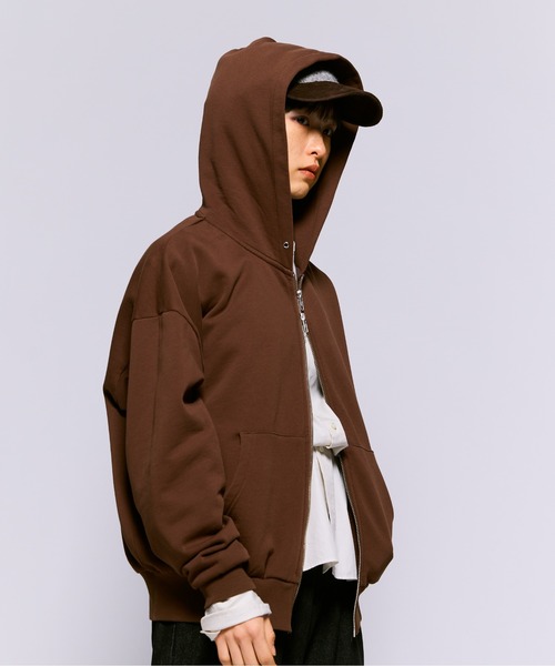 THE BOLDMAN パーカー Doublezip parker / ダブルジップパーカー