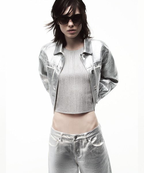 アルマーニ・エクスチェンジ　レディースデニムジャケット　Ｇジャン　XS ARMANI EXCHANGE デニムジャケット gジャン 「A|X アルマーニ