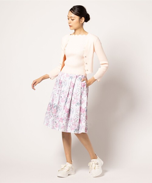 TOCCA カーディガン TOCCA（トッカ） カーディガン ZIGZAG KNIT カーディガン レディース