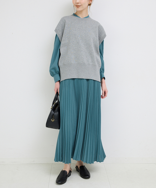 SLOBE IENA ワンピース 「追加」ロープリーツワンピース レディース 