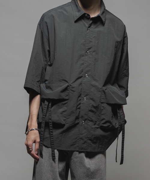 Casper John（キャスパージョン） シャツ Ripstop parachute shirts