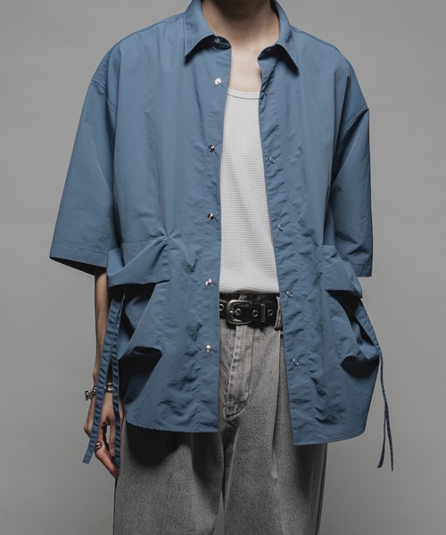 Casper John（キャスパージョン） シャツ Ripstop parachute shirts