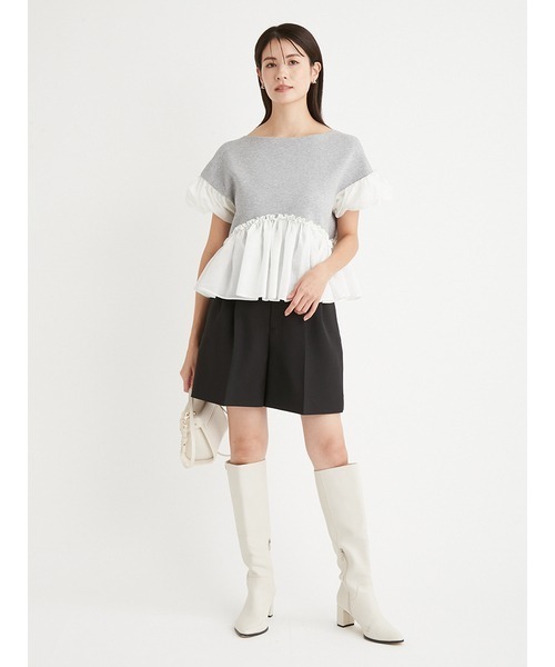 CELFORD バリエーションタックショートパンツ バリエーションタックショートパンツ(ショートパンツ)｜PANTS