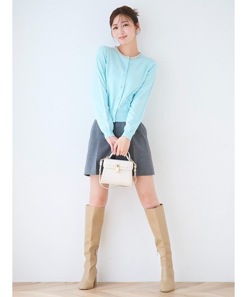 CELFORD パンツ バリエーションタックショートパンツ レディース