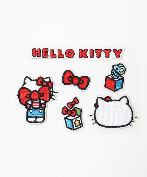 HELLO KITTY チャーム Me% キーホルダー 「HELLO KITTY」ワッペンチャーム 246556