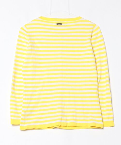 「Rady」 ボーダー柄ニットカーディガン FREE イエロー レディース_画像2