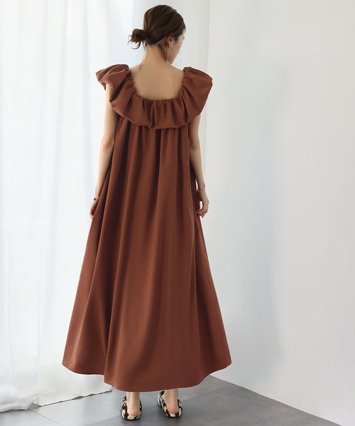 ELFRANK ワンピース 「2025SS」2WAYオフショルダーギャザー