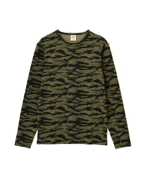 AVIREX（アヴィレックス） tシャツ 「DAILY/デイリー」RIB LONG SLEEVE