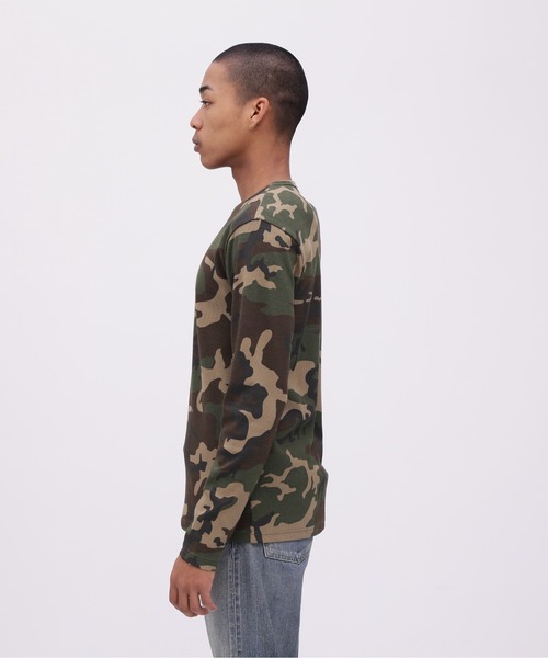 AVIREX tシャツ 「WEB限定」DAILY RIB LONG SLEEVE CREW NECK T
