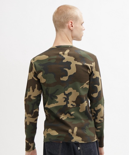 AVIREX（アヴィレックス） tシャツ 「DAILY/デイリー」RIB LONG SLEEVE