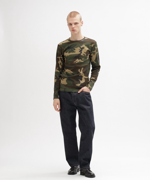 AVIREX（アヴィレックス） tシャツ 「DAILY/デイリー」RIB LONG SLEEVE