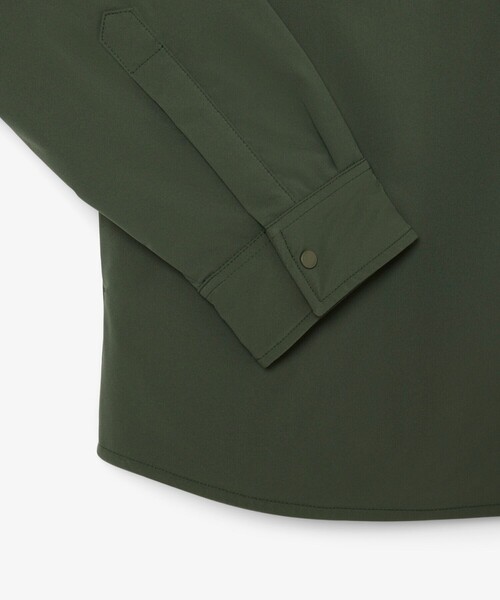 LACOSTE（ラコステ） シャツ 撥水ストレッチ 中綿入りシャツジャケット
