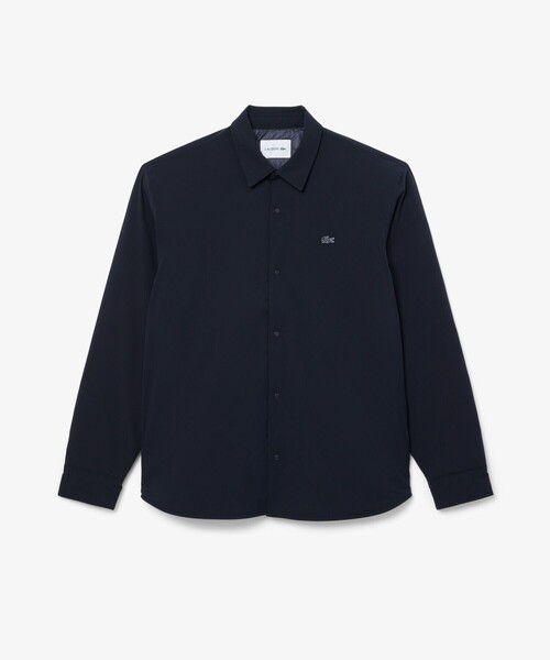 LACOSTE（ラコステ） シャツ 撥水ストレッチ 中綿入りシャツジャケット