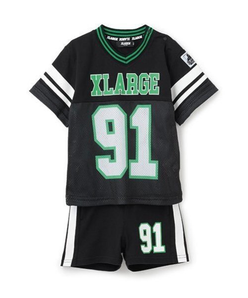 XLARGEキッズ セットアップ XLARGE KIDS セットアップ ナンバリング半袖セットアップ キッズ