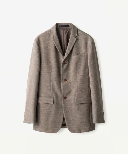 ジャケット テーラードジャケット SLUB TWEED JACKET メンズの画像