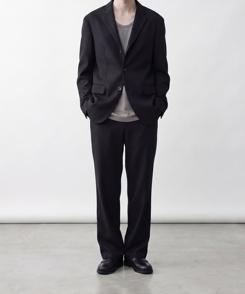 ジャケット テーラードジャケット SLUB TWEED JACKET メンズの画像