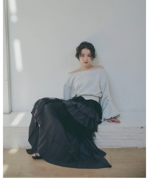 スカート NOTREemor tulle mini dress tulle mini dress（ドレス）｜NOTREemor（ノートルエモア）の