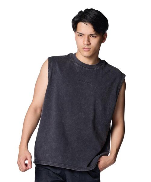 新着アイテム！BALMAIN ドロップアームタンクトップ UNDER ARMOUR タンクトップ UAヘビーウエイト ウォッシュド