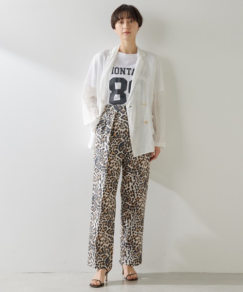 HTH レオパードパンツ Whim Gazette パンツ レオパードパンツ レディース : ZOZOTOWN