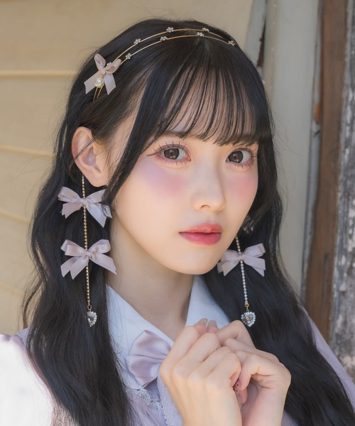 ROJITA カチューシャ リボン付チェーンカチューシャ : ZOZOTOWN