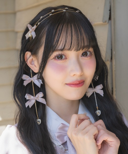 ROJITA カチューシャ リボン付チェーンカチューシャ : ZOZOTOWN