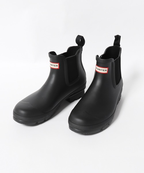 HUNTERブーツ HUNTER 「HUNTER」 ブーツ 27 ブラック メンズ : ZOZOTOWN Yahoo!店