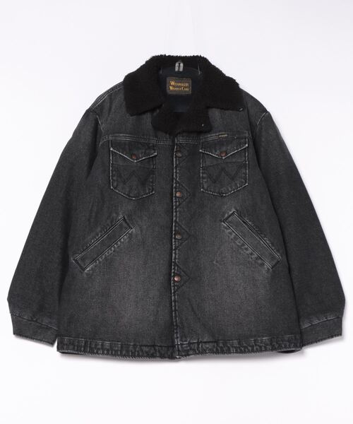 Wrangler 「Wrangler」 デニムジャケット L スミクロ メンズ