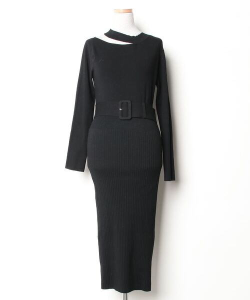 Pinky&Dianneワンピース38 PINKY&DIANNE（ピンキー アンド ダイアン） 長袖ワンピース 38