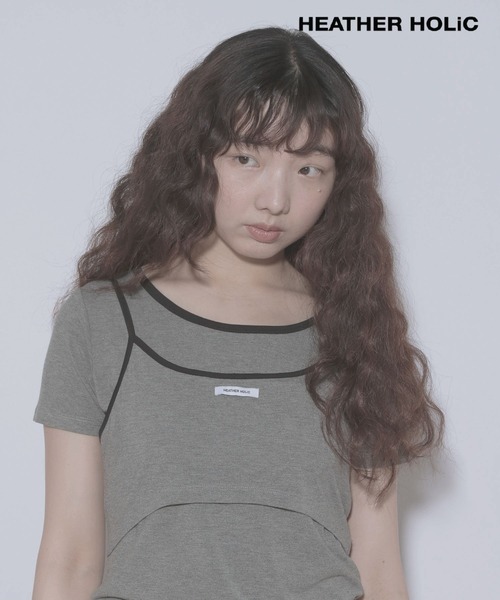 tシャツ HOLiC カット2PTEE　497282 レディース