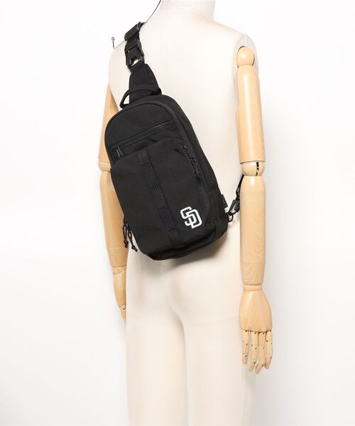 MLB ウエストポーチ ウエストバッグ MLB CORDURA ワンポイントロゴ