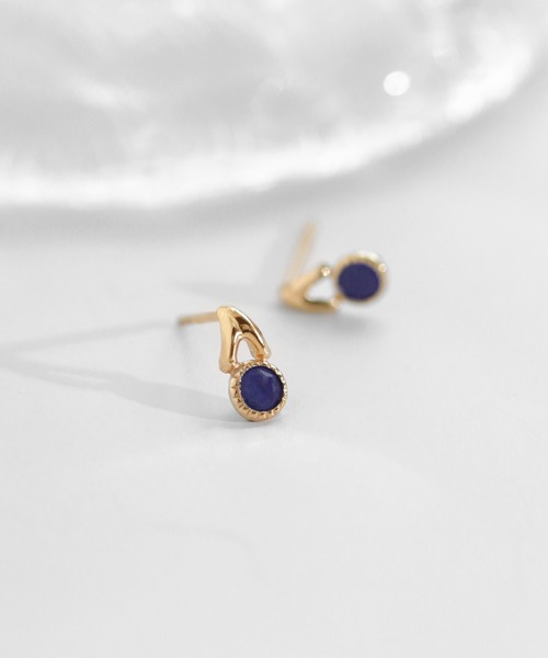 ANEMONE ピアス 天然石ピアス「K10」 レディース : ZOZOTOWN