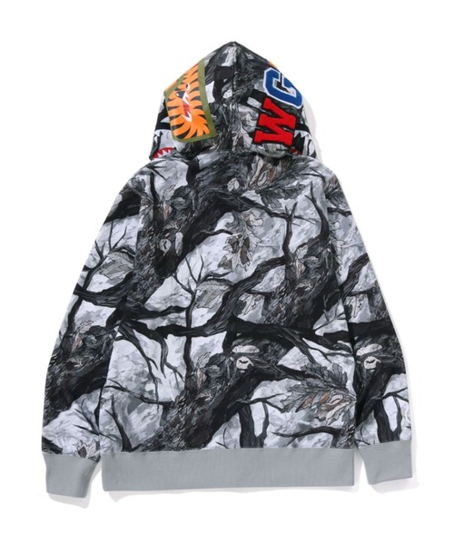 希少 正規品 アベイシングエイプ カモ フーディ エイプ ボアシャークパーカー A BATHING APE - BEP x BAPE シャークパーカーの通販 by Masaru