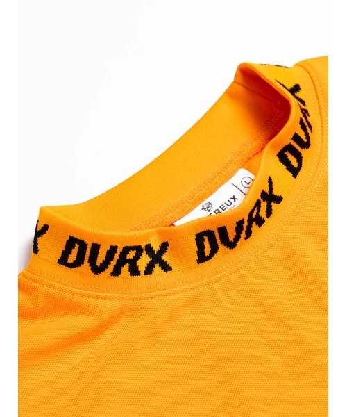 DEVEREUX GOLF tシャツ Classic Logo Rib モックネッククロコTシャツ