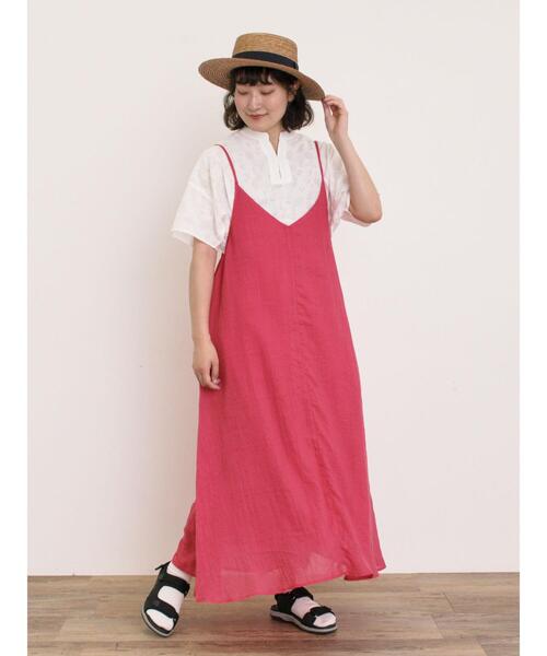 ワンピース　さんまsama Samansa Mos2 ワンピース ボイルキャミワンピース : ZOZOTOWN