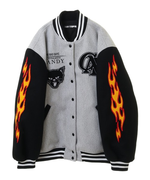 Candy Stripper（キャンディーストリッパー） スタジャン 2 ヘザー