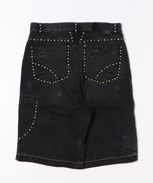 BREATH パンツ SUICIDE STUDS DENIM SHORTS メンズ : ZOZOTOWN Yahoo